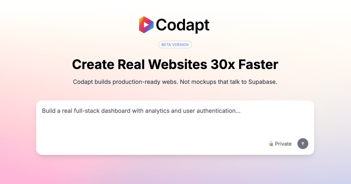 Codapt.ai | Generate accurate code faster