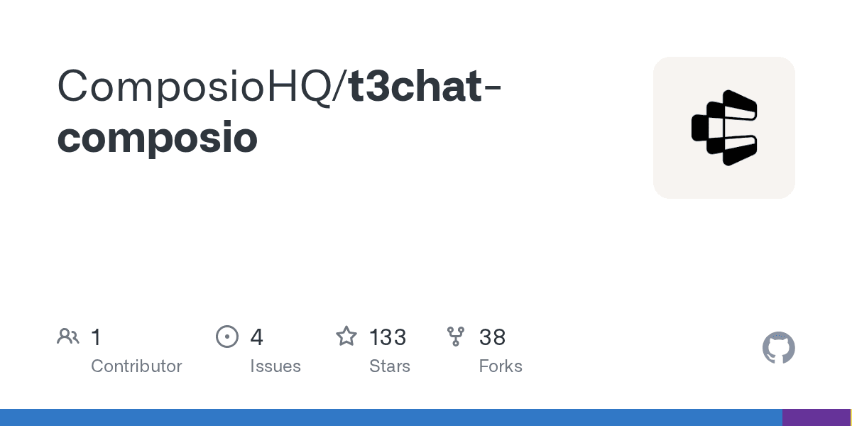 GitHub - ComposioHQ/t3chat-composio