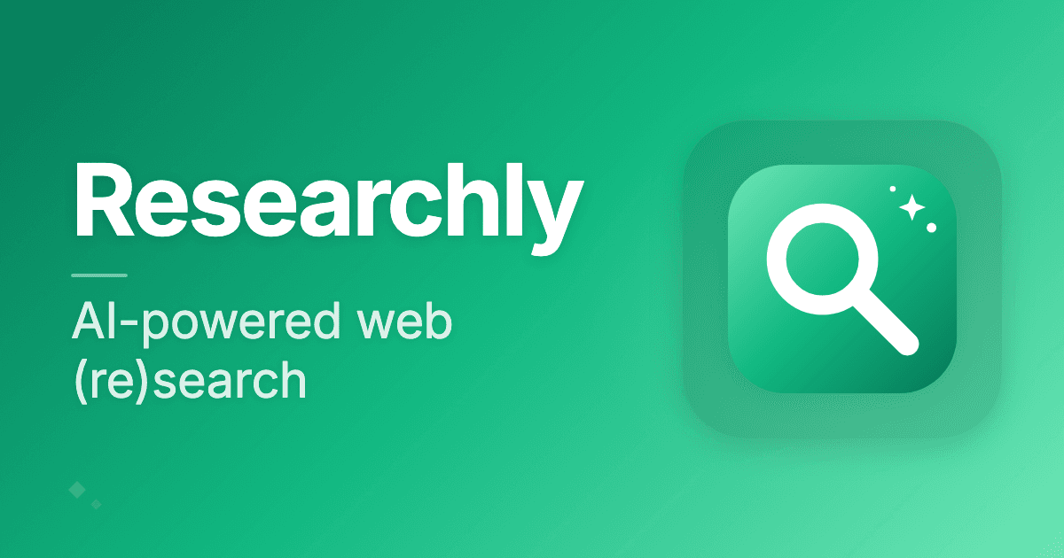 Researchly - AI-Powered Web Research