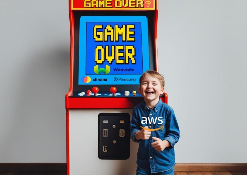 Preview of #123- AWS just quietly rewrote the vector database market