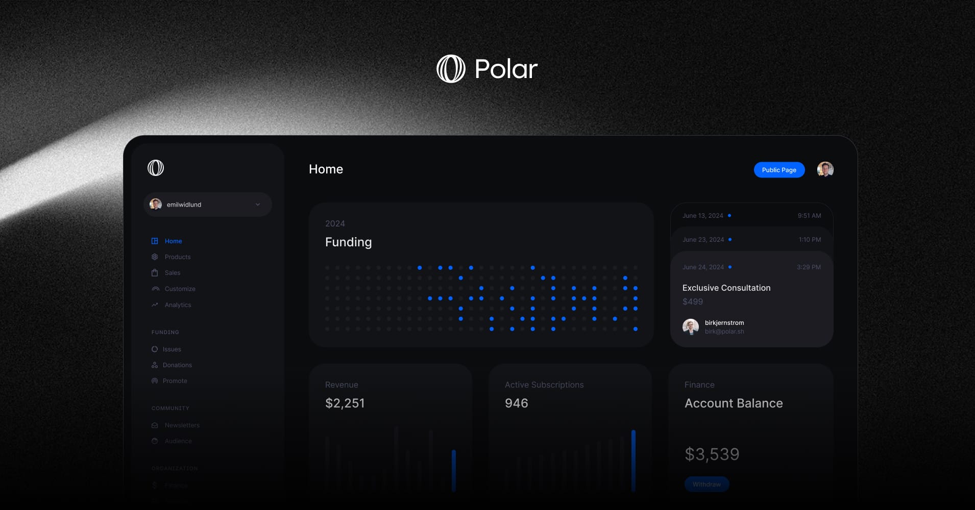 GitHub - polarsource/polar: Turn your software into a business.