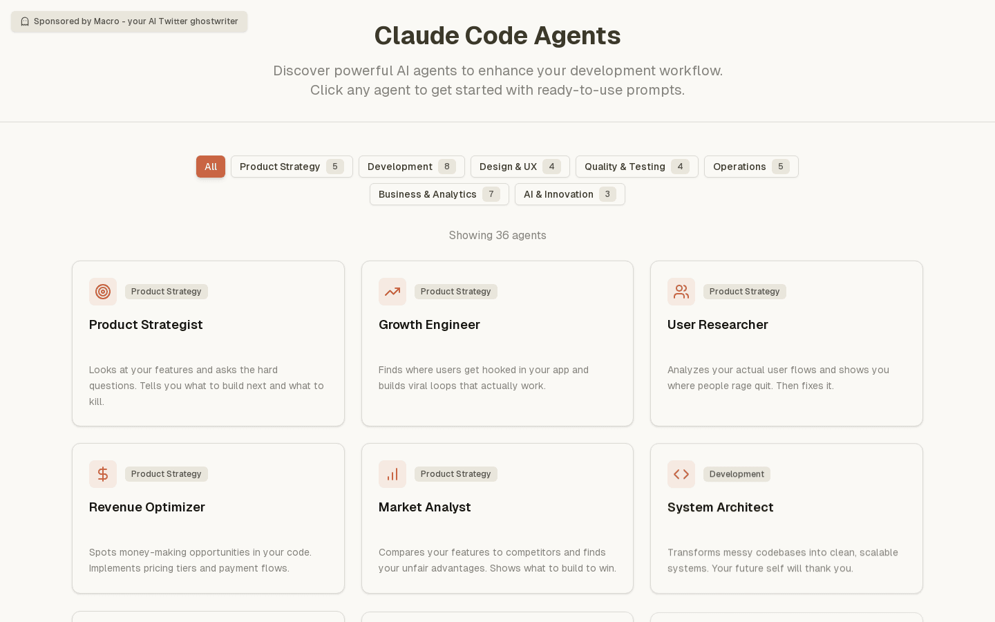 Claude Code Agents