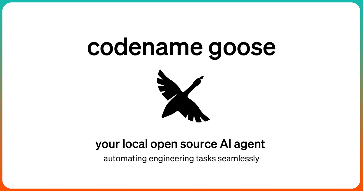codename goose | codename goose