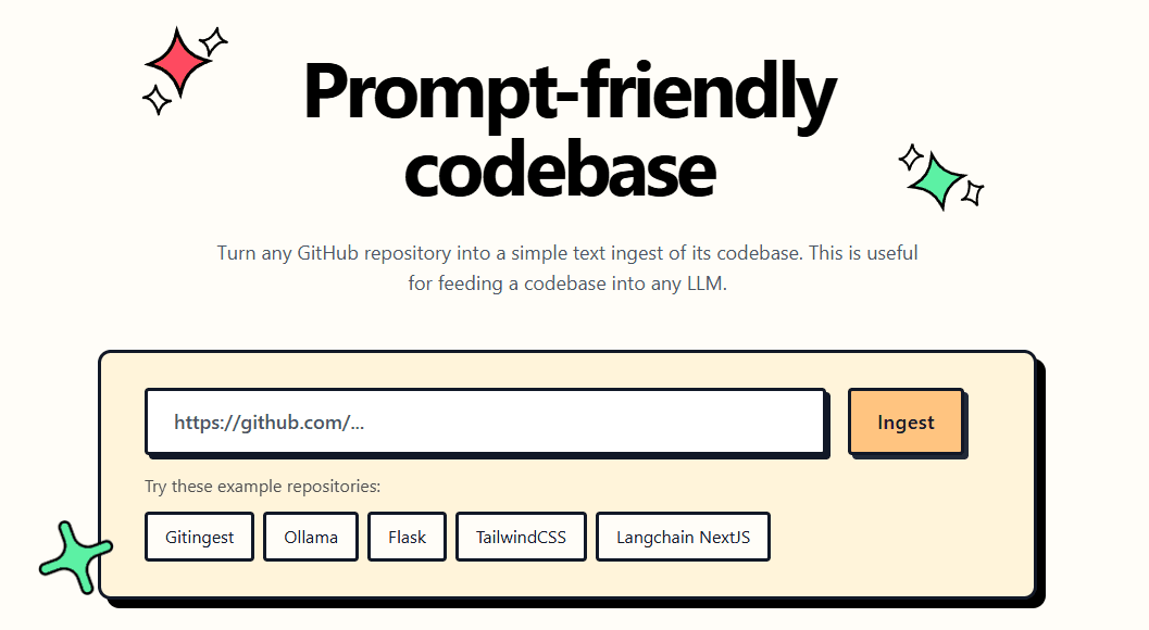 Preview of Gitingest