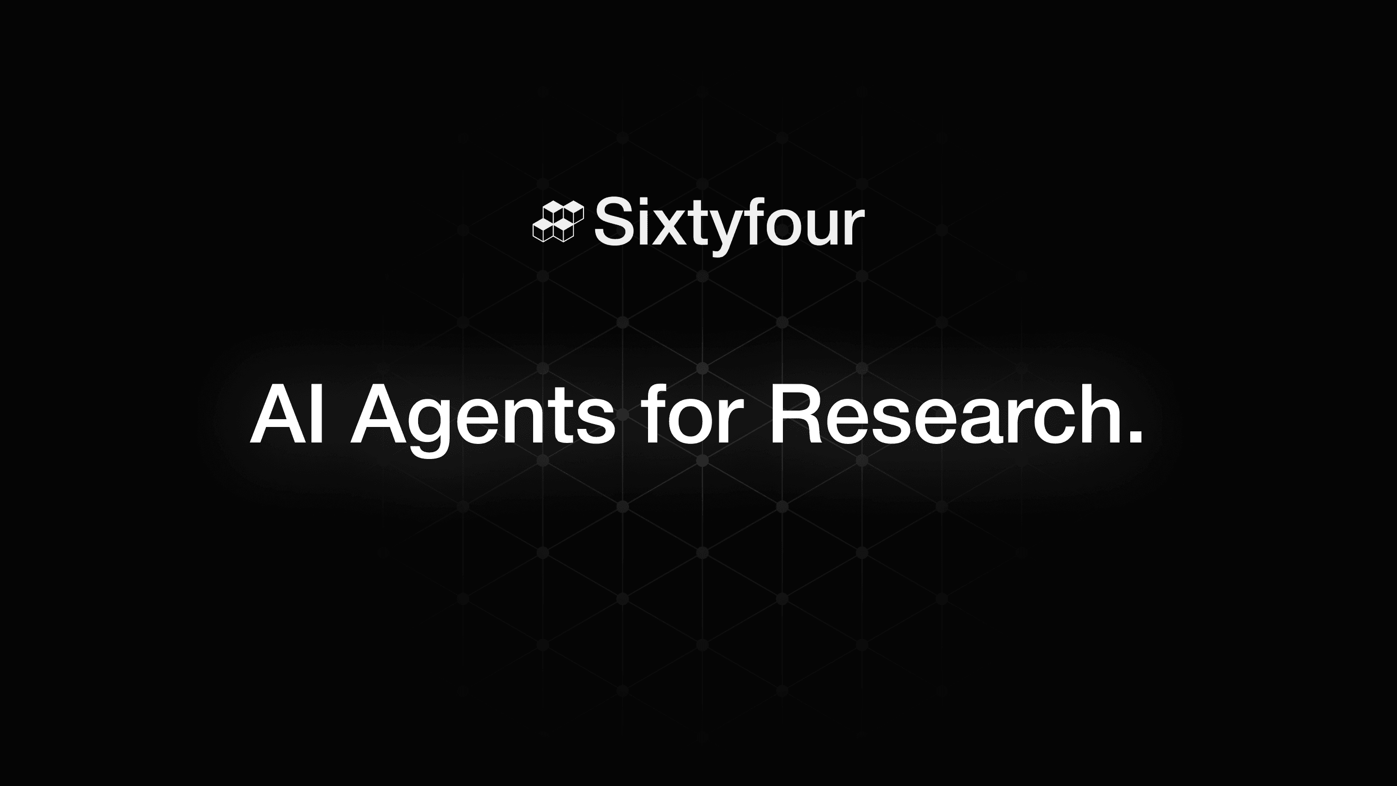 Sixtyfour.ai | AI Agents for Research
