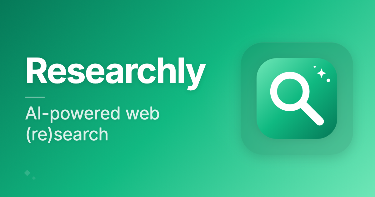 Researchly - AI-Powered Web Research