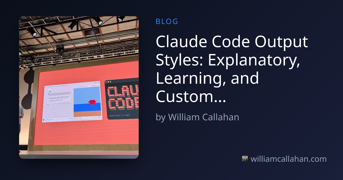 Claude Code Output Styles: Explanatory, Learning, and Custom Options