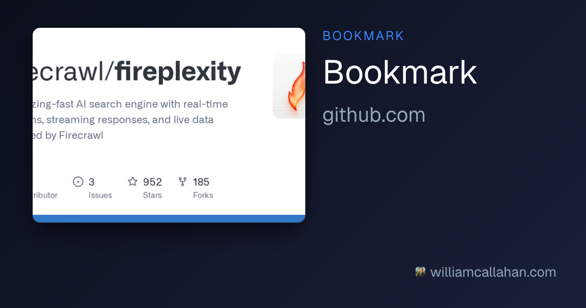 firecrawl/fireplexity: 🔥 Blazing-fast AI search engine with...