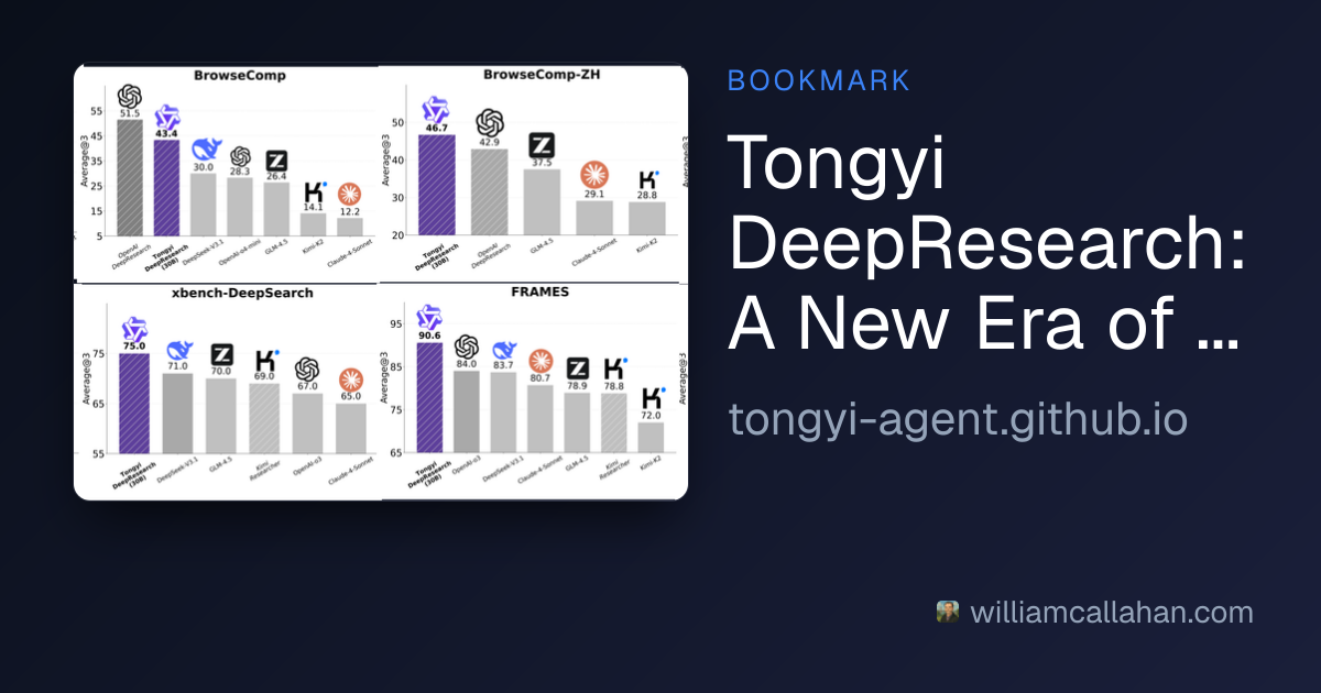 Tongyi DeepResearch: A New Era of Open-Source AI Researchers