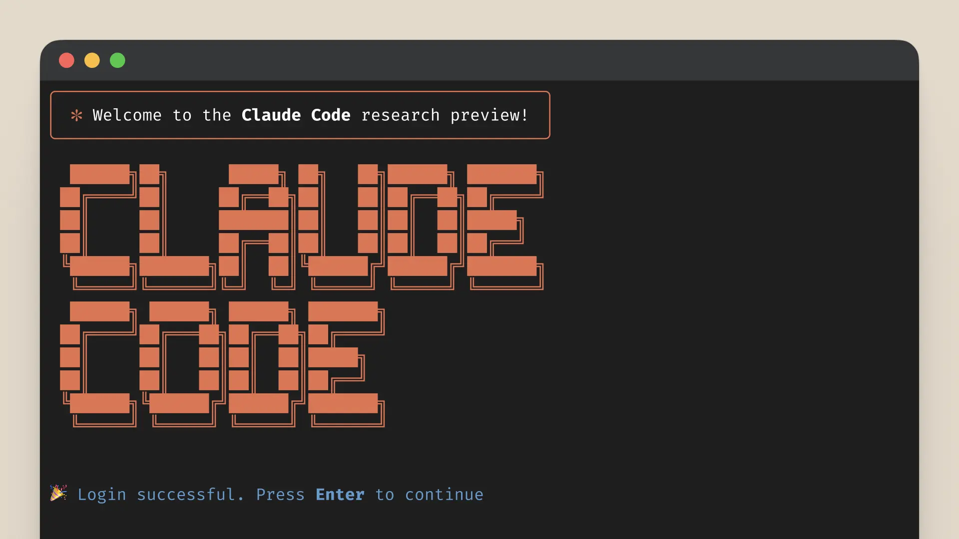 Claude Code CLI terminal interface showing code execution